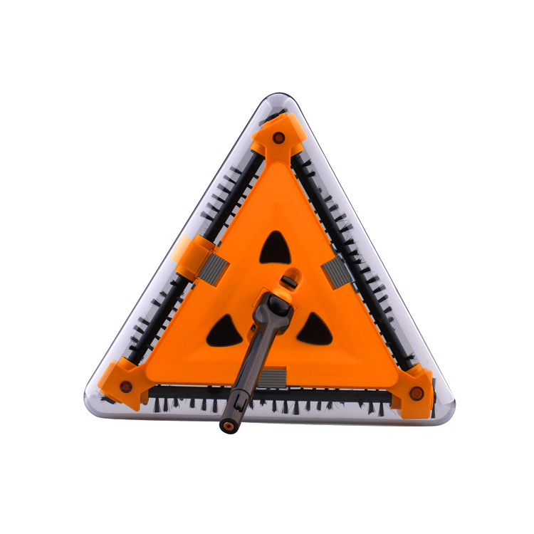 Triangle twister sweeper